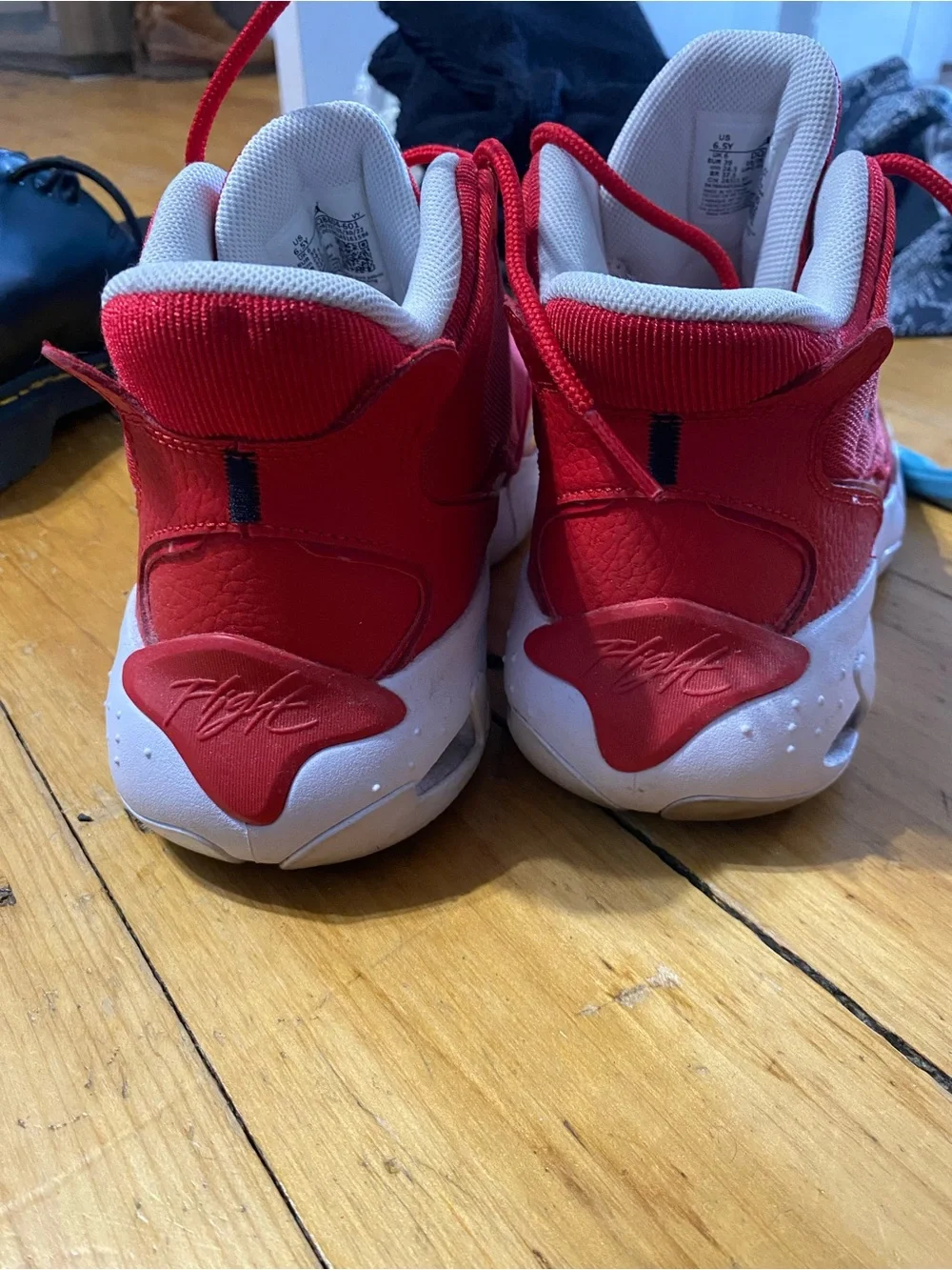 Jordan Flight Red Kids Sneakers 6.5 youth